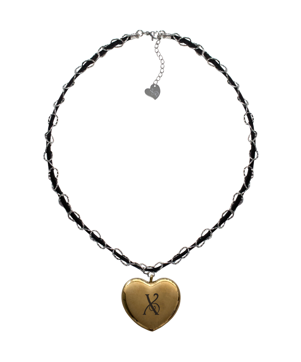 GIANT LUV NECKLACE_GOLD